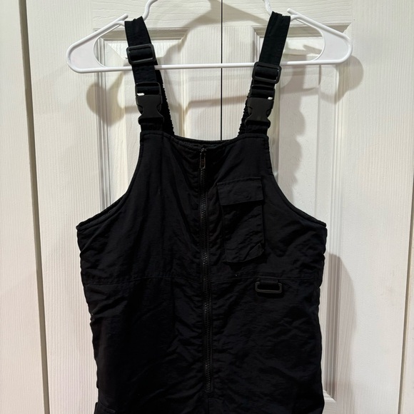 CHEROKEE Kid’s Unisex Waterproof Snow Overalls Snow Pants - black, size M - Picture 2 of 5